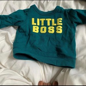 Boys size 9 mos sweatshirt